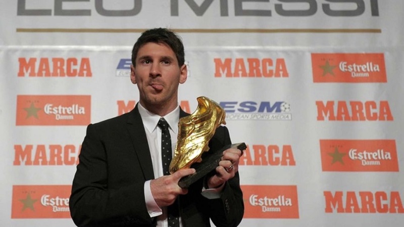 Messi có bao nhiêu chiếc giày vàng châu Âu?